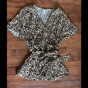 Plus Size Leopard Top